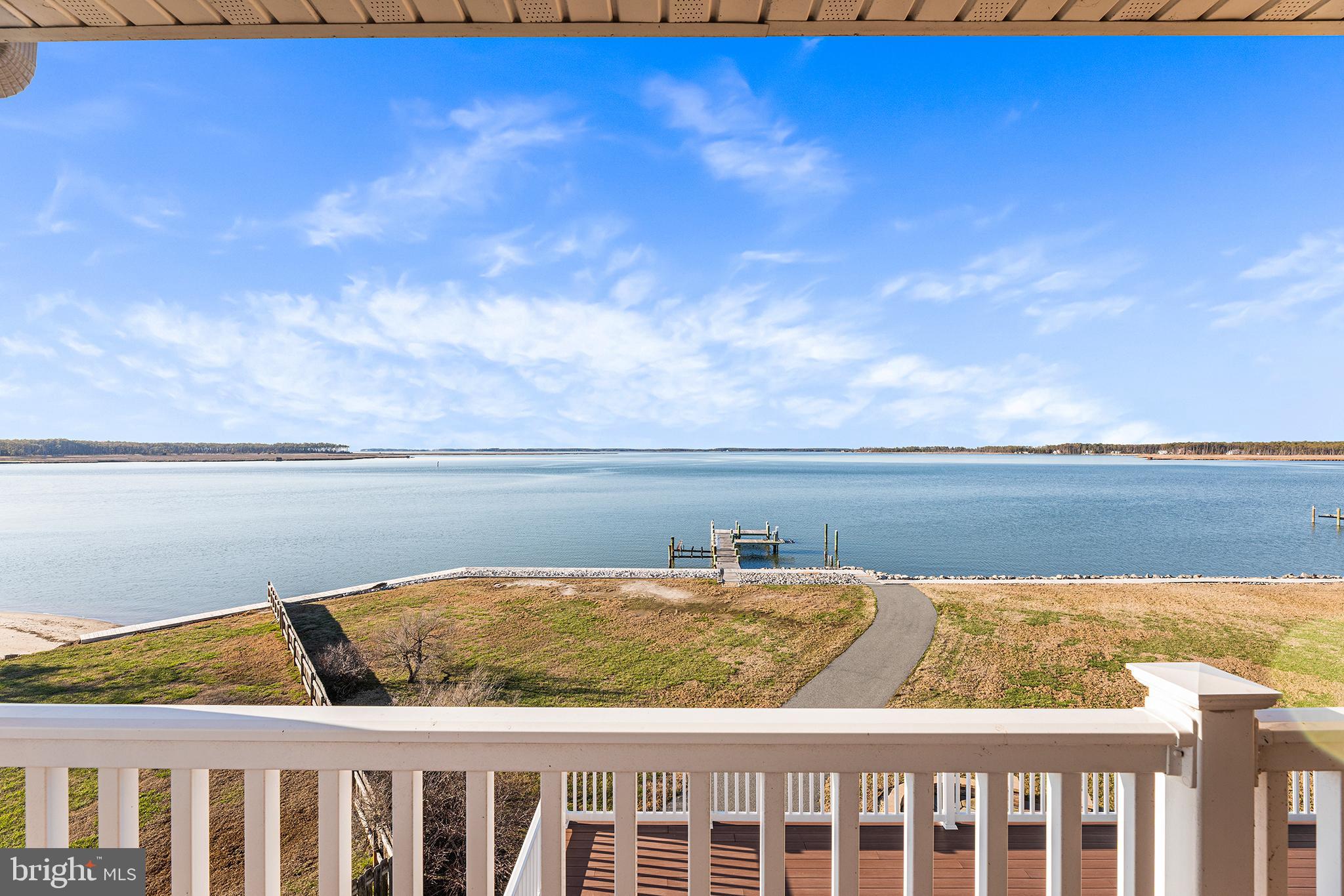 1252 Old Madison Road Madison, MD 21648 - Photo 41 of 55 a view of lake from a balcony