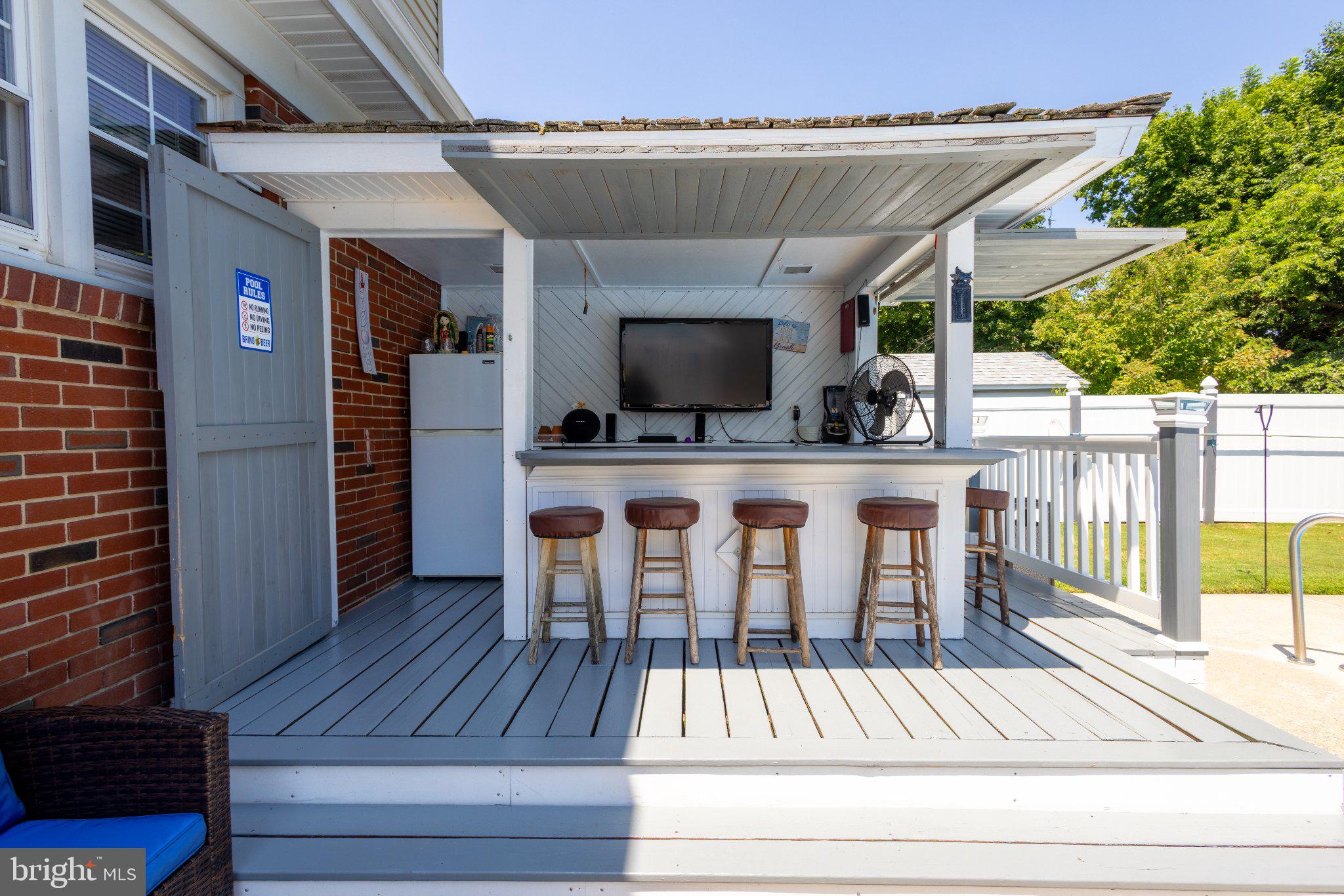 109 Rutgers Avenue Bridgeton, NJ 08302 - Photo 34 of 43 Charming outdoor bar for summer fun.