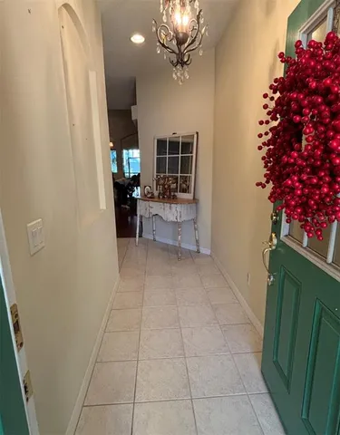a view of livingroom with kitchen and dining area