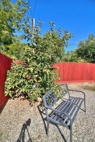 a car parked in front of a house