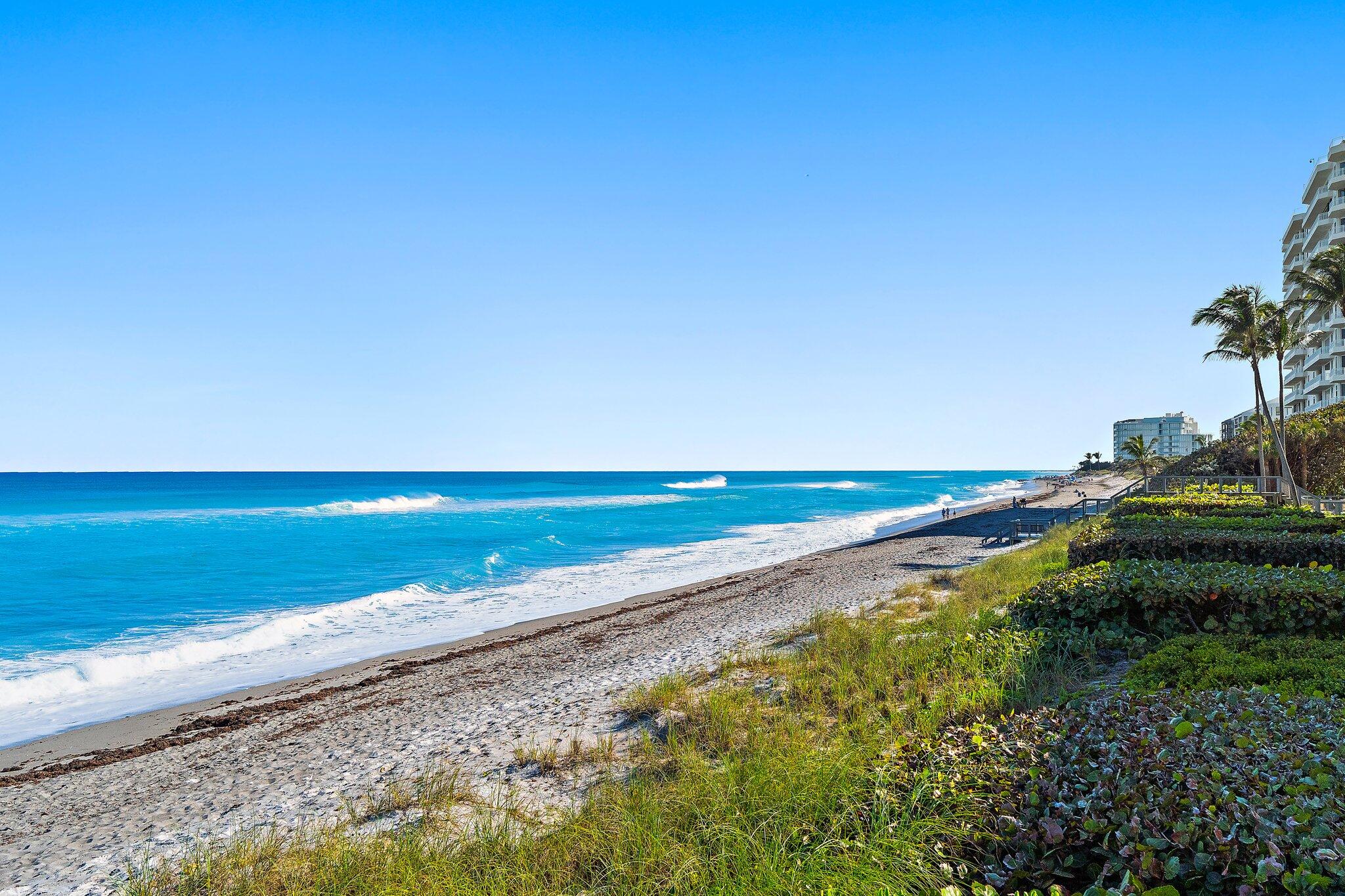 19850 South Beach Road, Unit 3D Jupiter, FL 33469 - Photo 49 of 54 a view of an ocean beach