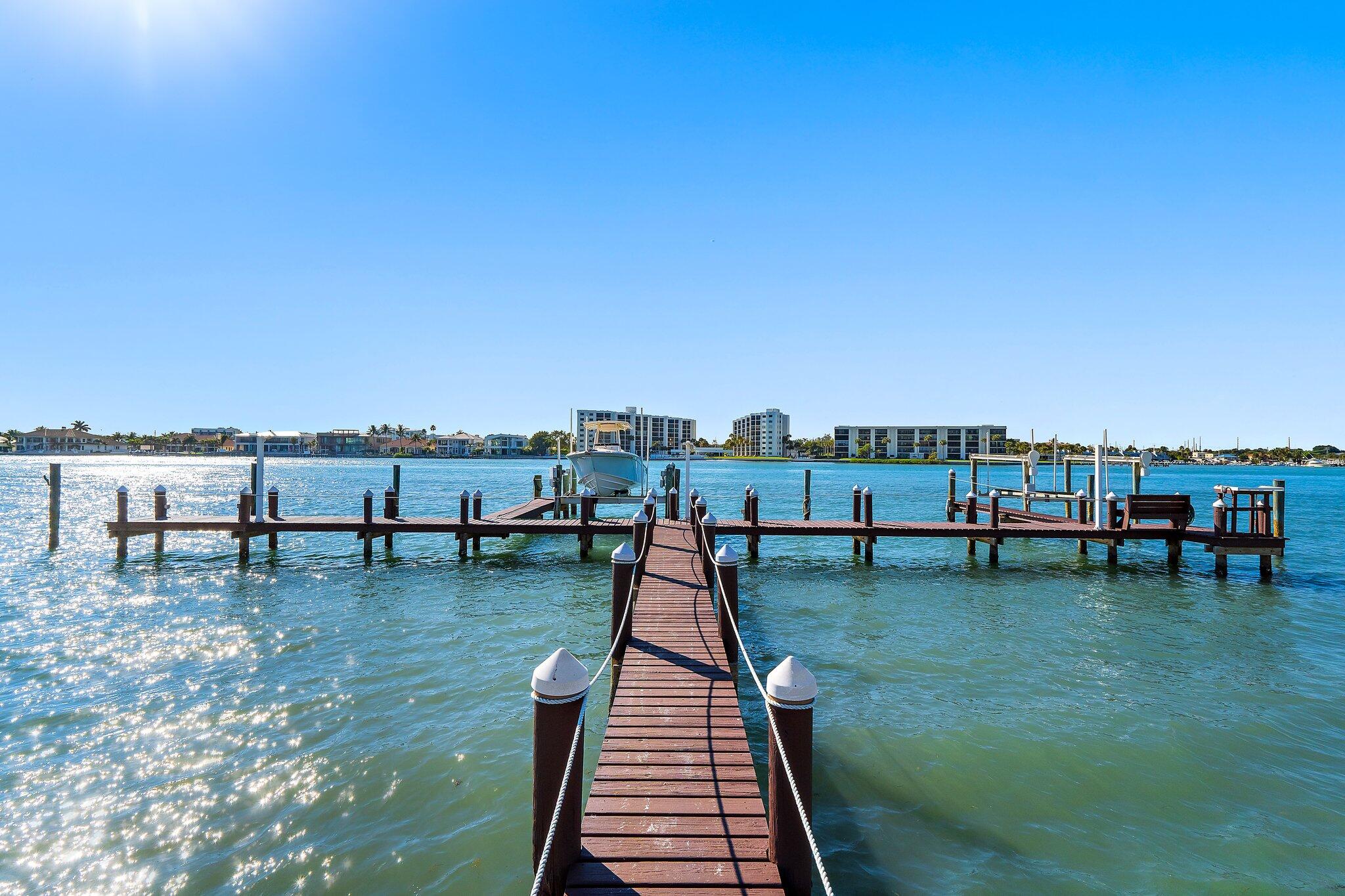 19850 South Beach Road, Unit 3D Jupiter, FL 33469 - Photo 5 of 54 a view of a lake with a city
