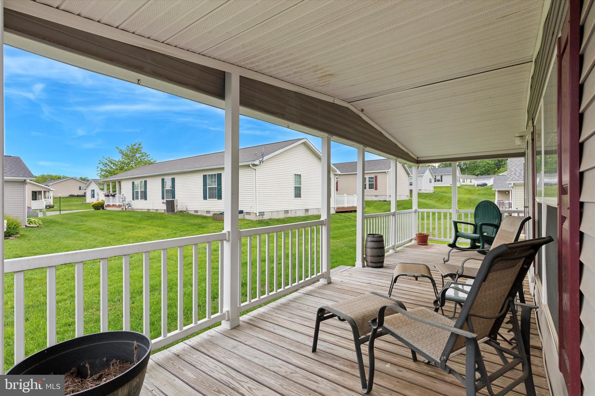 81 Random Road Douglassville, PA 19518 - Photo 25 of 31 a view of a chair and tables in the balcony