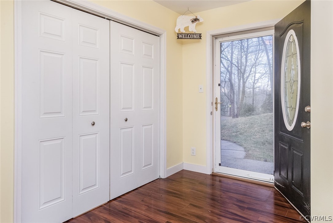 9420 Townsend Road Providence Forge, VA 23140 - Photo 5 of 29 a view of a bathroom with wooden floor