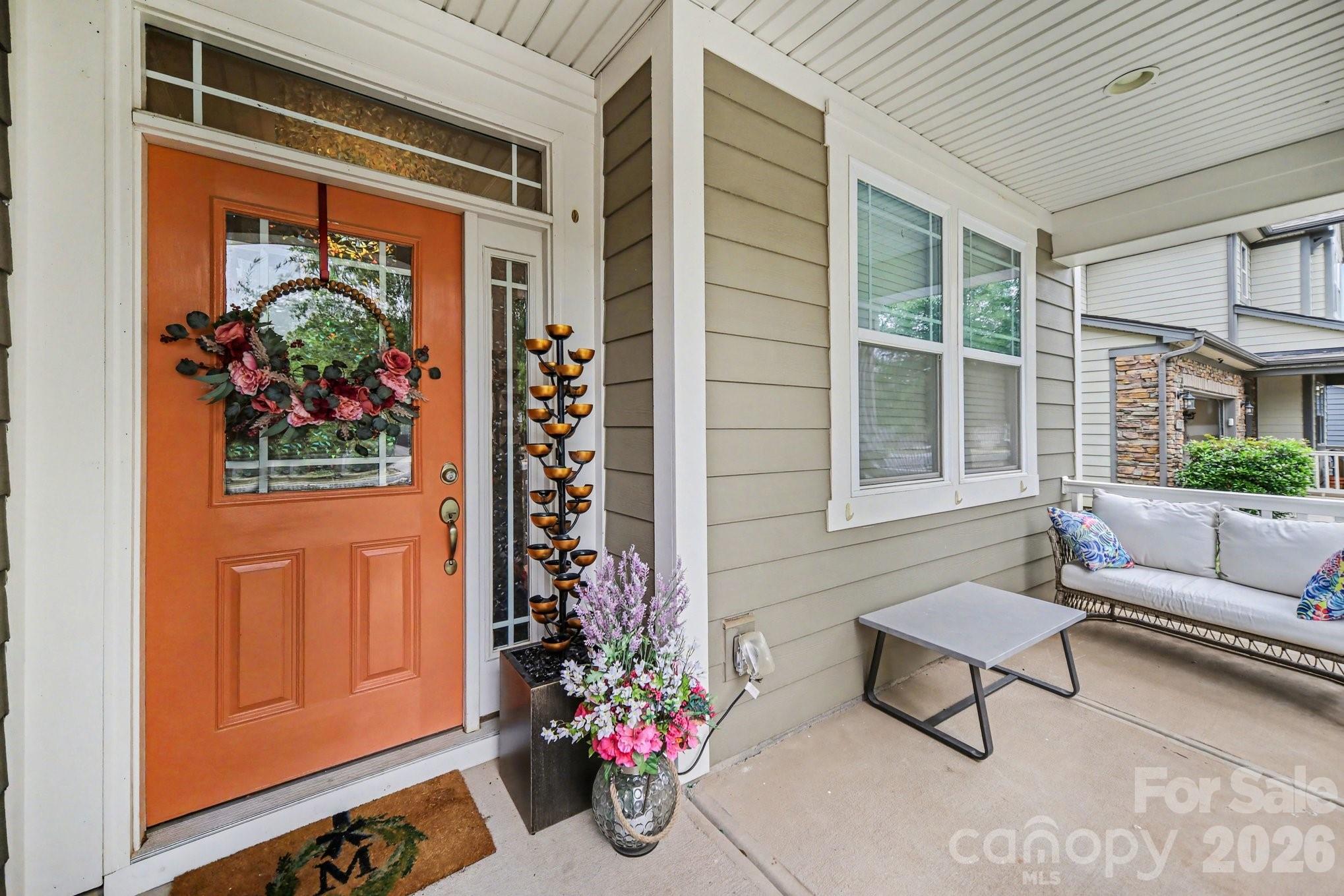 5327 Baker Lane Clover, SC 29710 - Photo 2 of 34 a view of a porch with furniture and a potted plant