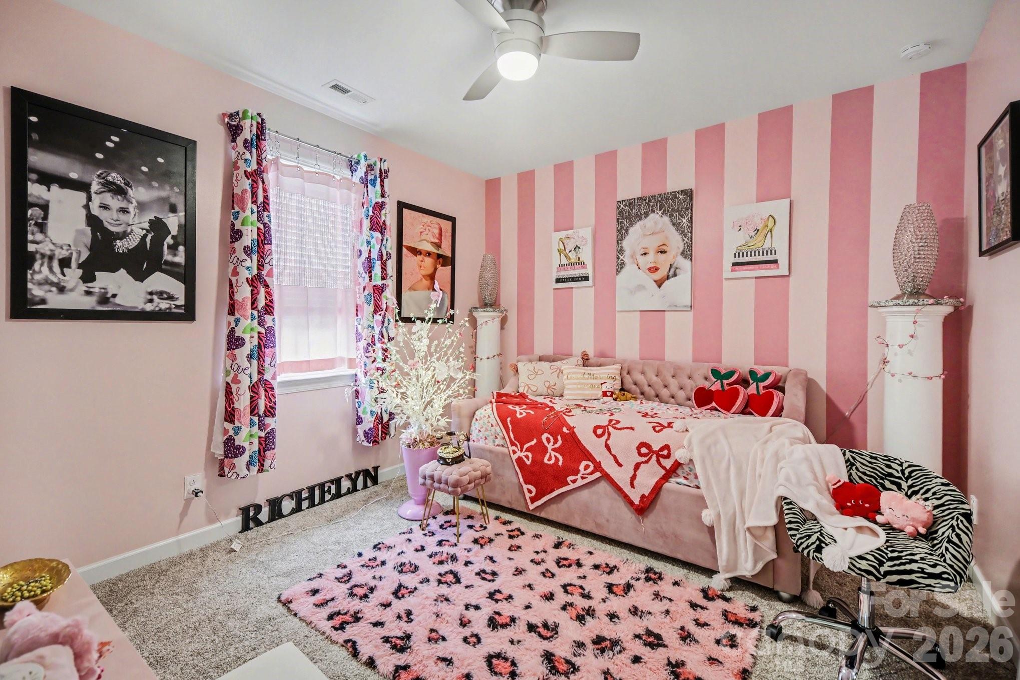 5327 Baker Lane Clover, SC 29710 - Photo 29 of 34 a bedroom with furniture and a window