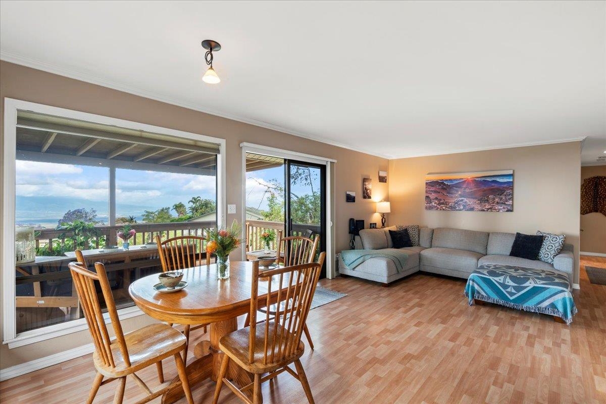 119 Ka Drive Kula, HI 96790 - Photo 9 of 45 a living room with furniture and a large window