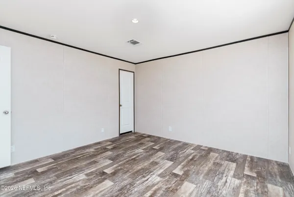 a view of a room with a empty space