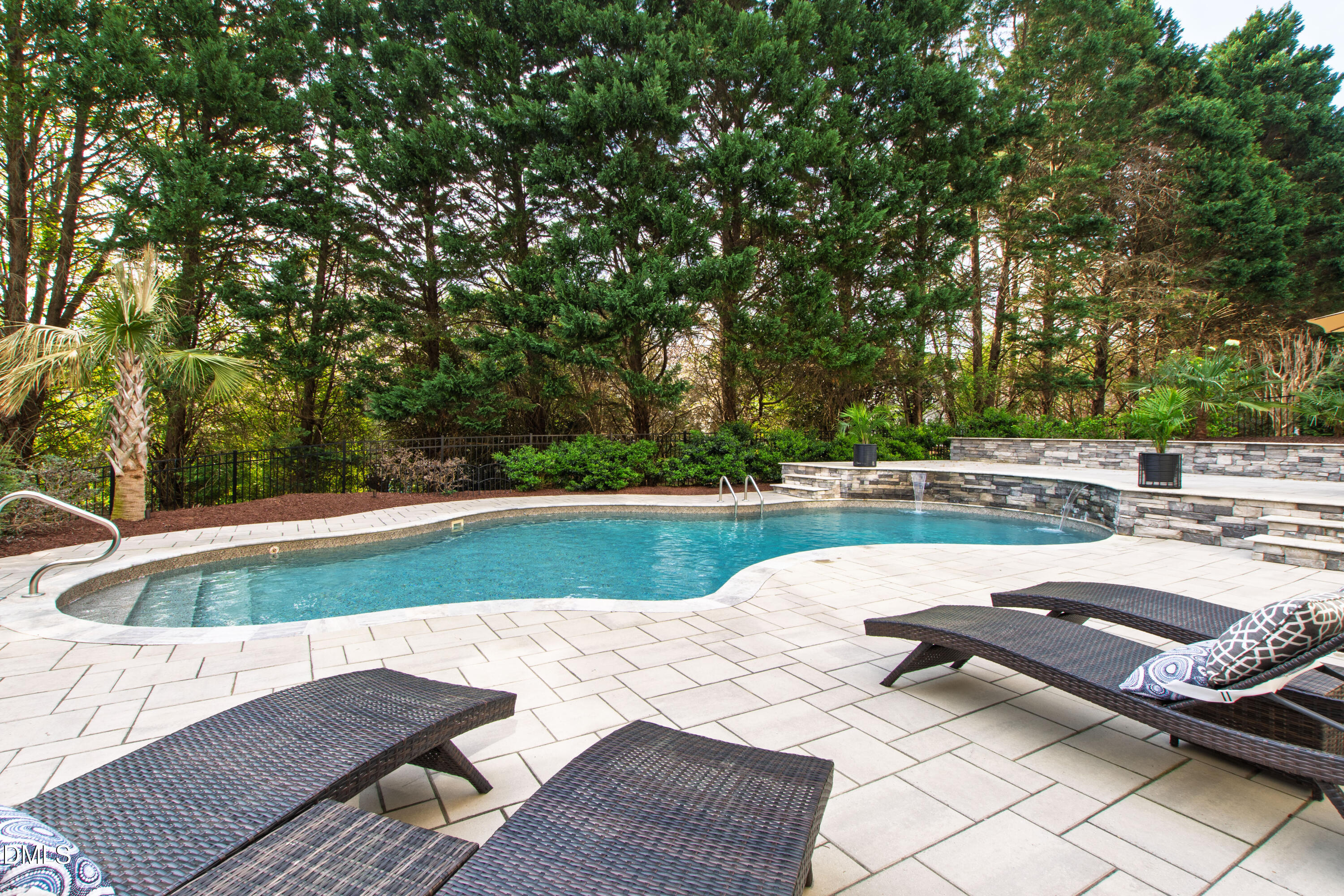 12408 Cilcain Court Raleigh, NC 27614 - Photo 68 of 80 a view of a swimming pool with a yard