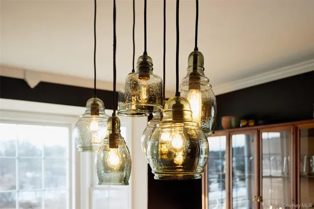 a close view of water heater room