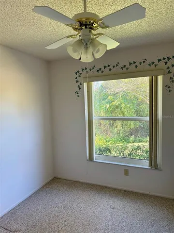 a view of a decorative light in a room