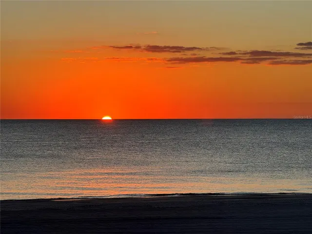a view of an ocean and beach