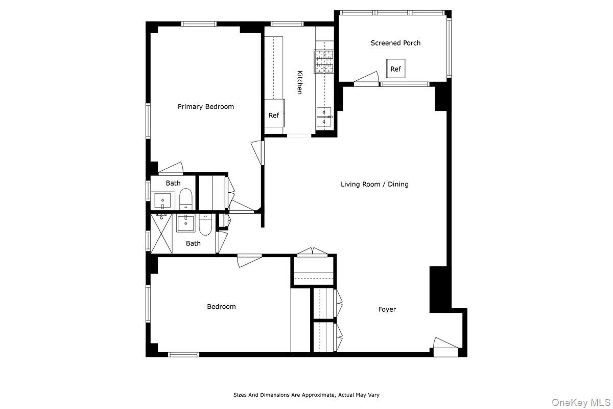 6135 98th Street, Unit 8D Queens, NY 11374 - Photo 17 of 17 a picture of a floor plan