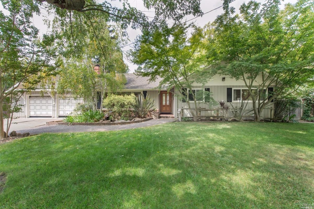 1769 Manor Drive Santa Rosa, CA 95403 - Photo 1 of 1 1769 Manor drive, front elevation with spacious lawn area.