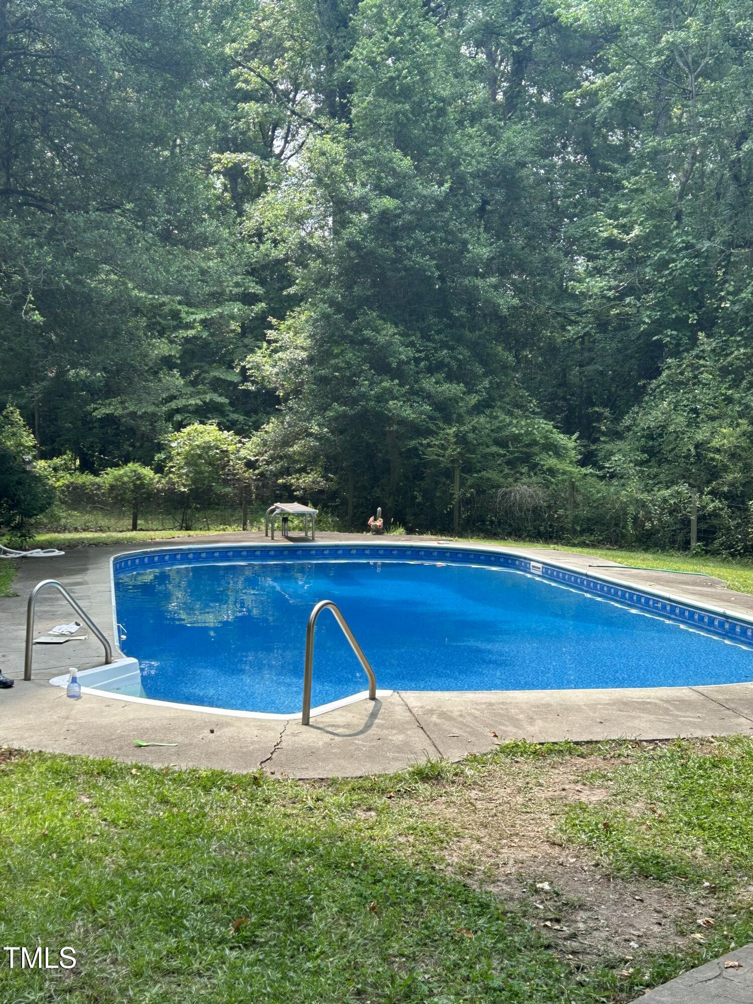 4324 Old Lewis Farm Road Raleigh, NC 27604 - Photo 14 of 33 PICTURE OF POOL FROM LAST SUMMER