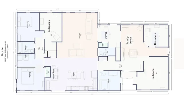$385,000 | 323 South Truhn Road, Fowlerville, MI 48836