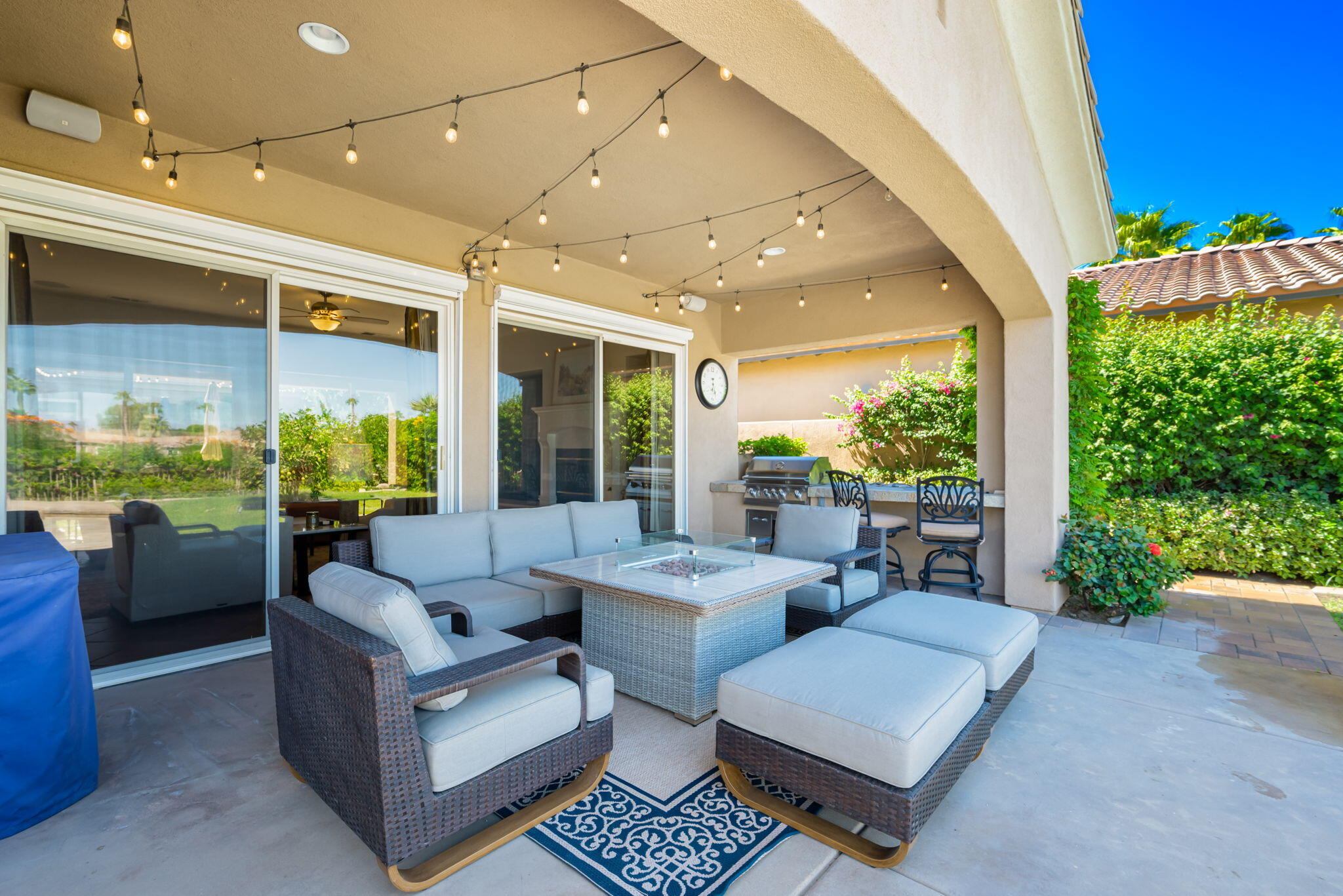 81260 Golf View Drive La Quinta, CA 92253 - Photo 43 of 58 a living room with furniture and a large window
