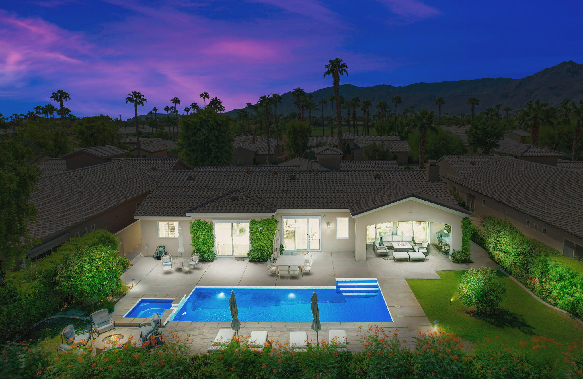 81260 Golf View Drive La Quinta, CA 92253 - Photo 53 of 58 a view of an outdoor space & deck yard