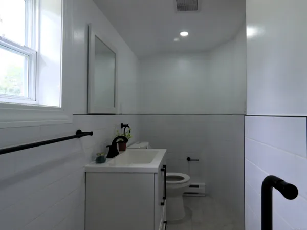 a bathroom with a sink and a toilet