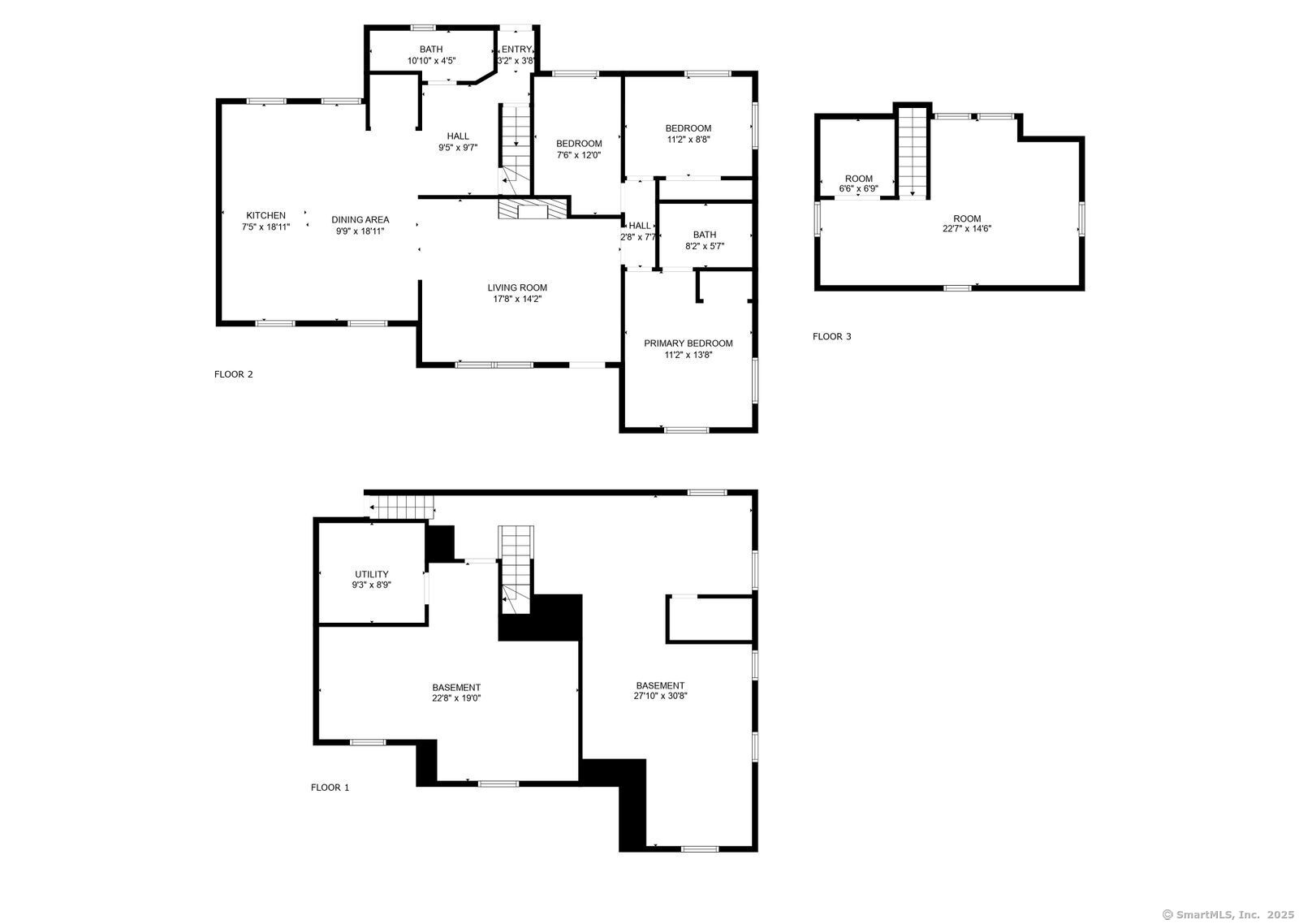 618 Beach Street Goshen, CT 06756 - Photo 22 of 25 a picture of floor plan