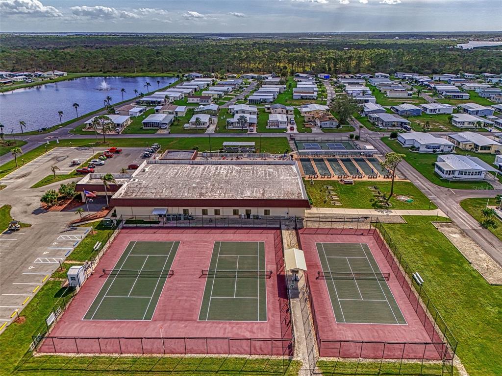 322 Robalo North Port, FL 34287 - Photo 46 of 57 a view of a tennis court