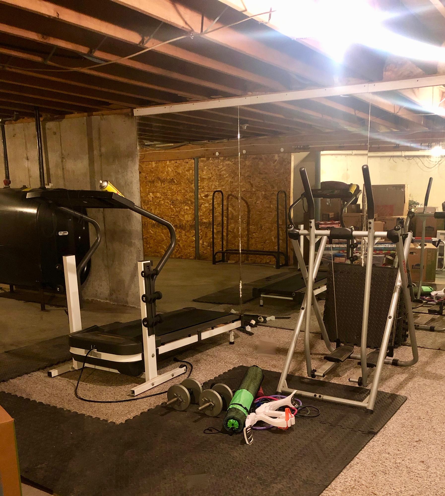 149 Old Town Road Hudson, ME 04449 - Photo 28 of 35 Lower level workout area