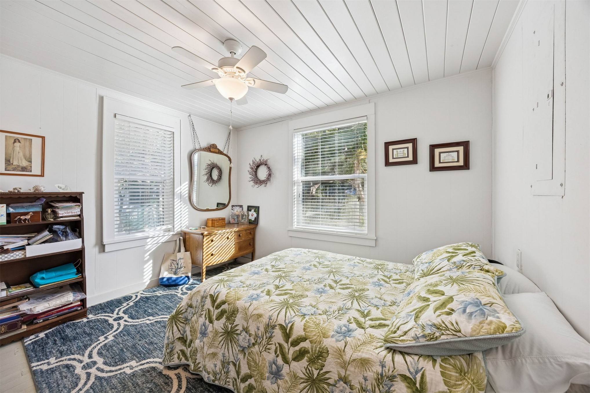 1012 Ladies Street Fernandina Beach, FL 32034 - Photo 28 of 64 a bedroom with a bed dresser and a window