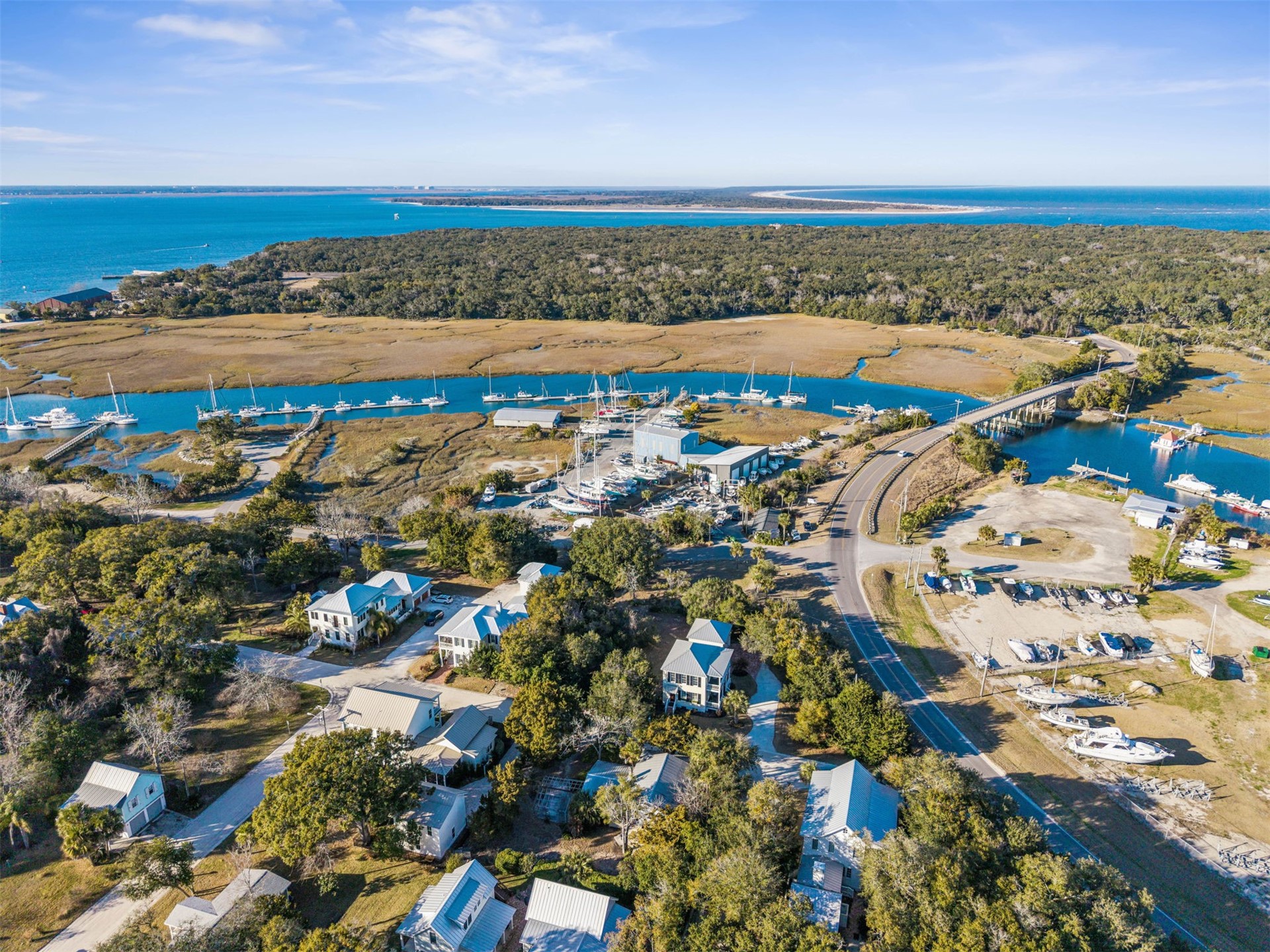 1012 Ladies Street Fernandina Beach, FL 32034 - Photo 51 of 64 a view of a city with an ocean