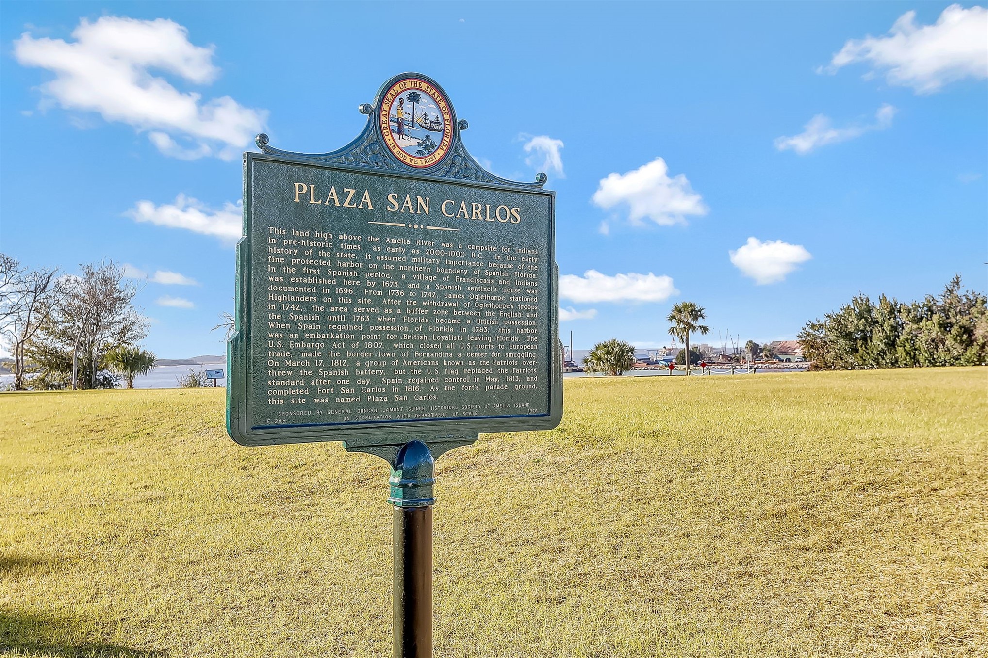 1012 Ladies Street Fernandina Beach, FL 32034 - Photo 58 of 64 a sign board with an ocean view