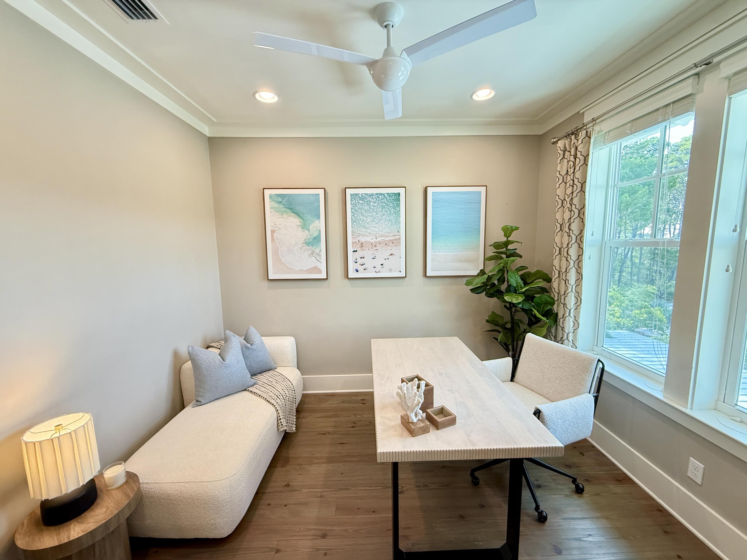 47 Trail Lane Santa Rosa Beach, FL 32459 - Photo 17 of 53 a living room with furniture and wooden floor
