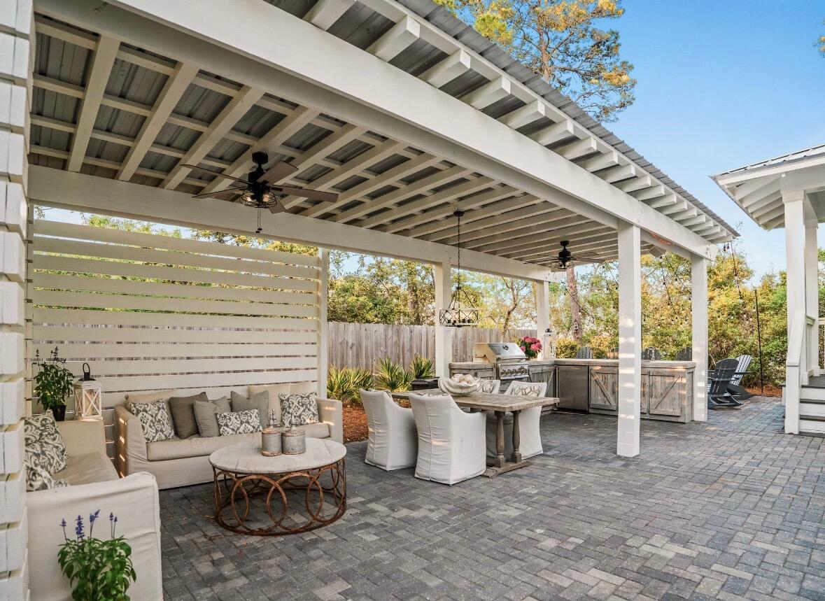 47 Trail Lane Santa Rosa Beach, FL 32459 - Photo 28 of 53 a outdoor space with chairs