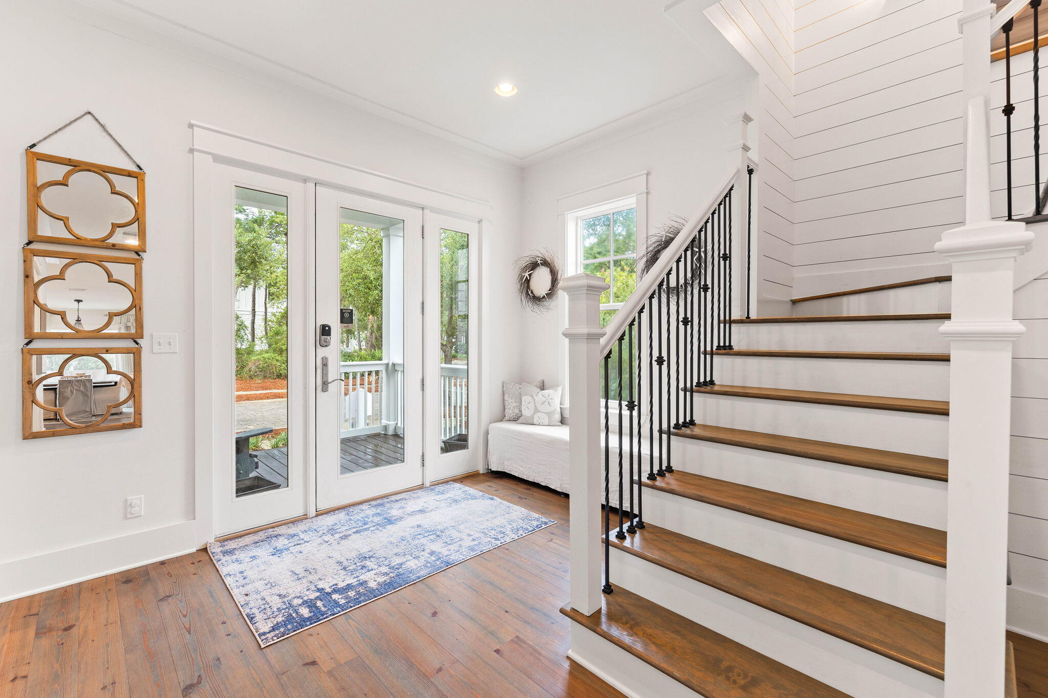 47 Trail Lane Santa Rosa Beach, FL 32459 - Photo 3 of 53 a view of entryway with wooden floor and windows