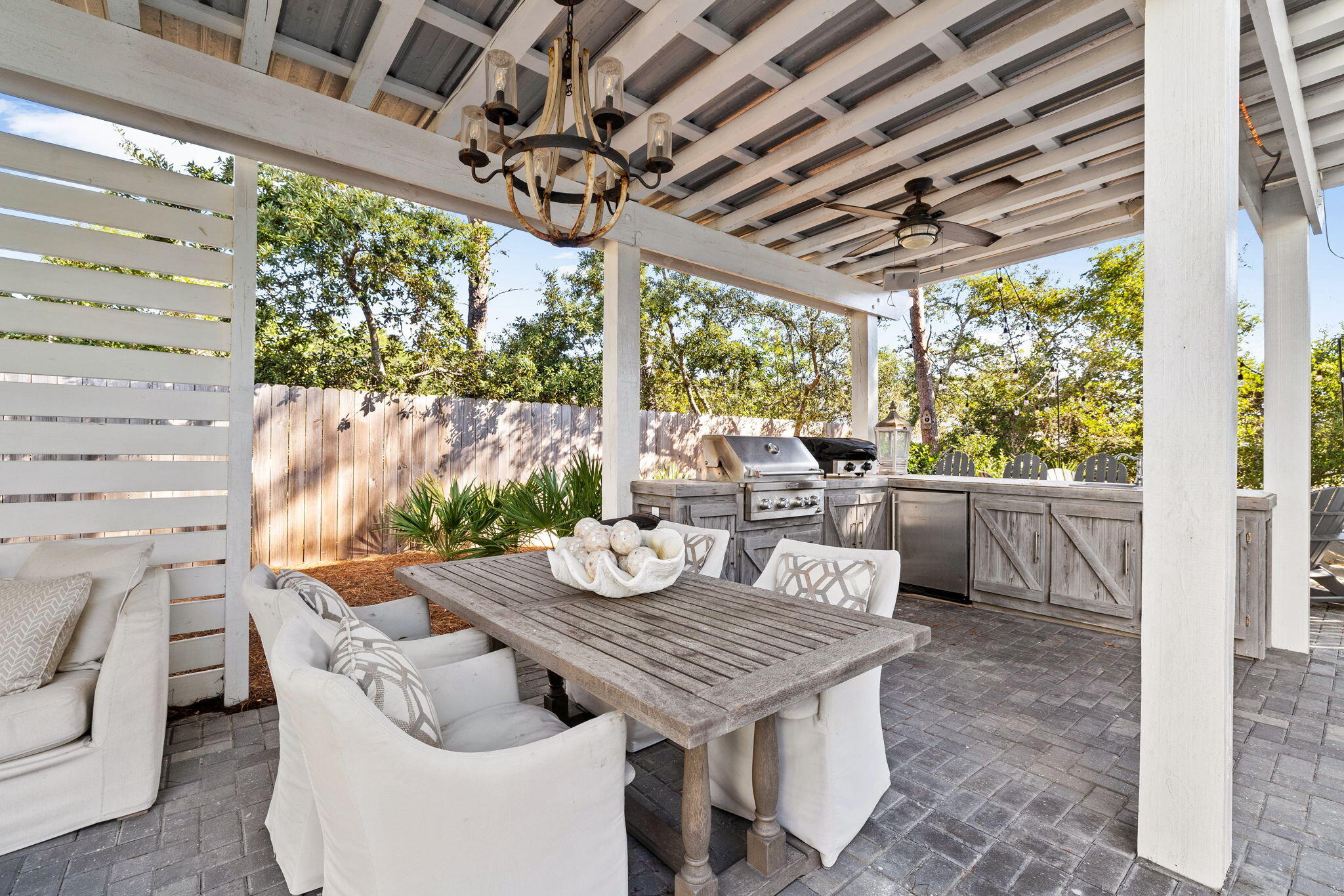 47 Trail Lane Santa Rosa Beach, FL 32459 - Photo 31 of 53 a outdoor dining space with furniture and outdoor view