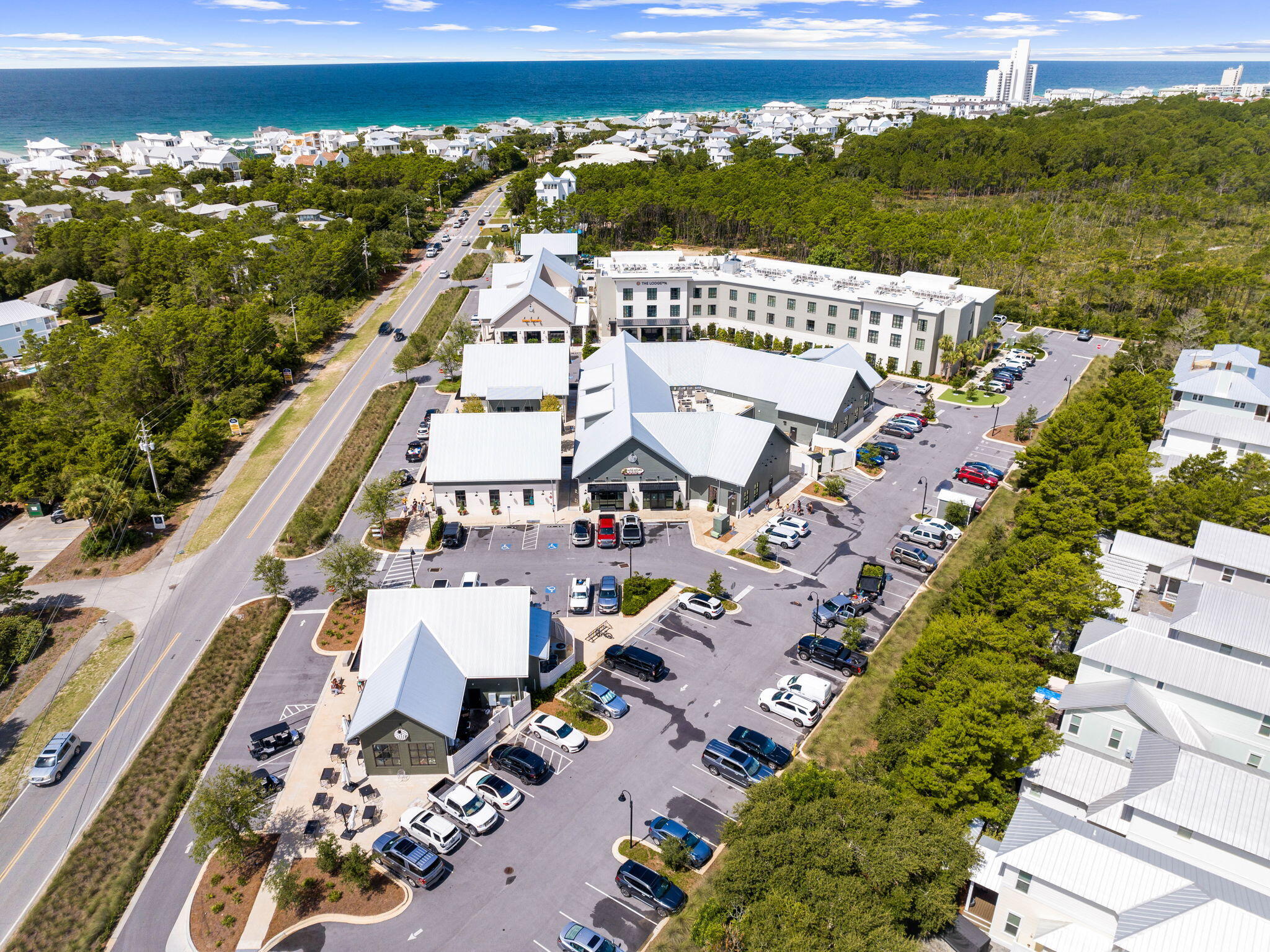 47 Trail Lane Santa Rosa Beach, FL 32459 - Photo 46 of 53 an aerial view of a house with a ocean view