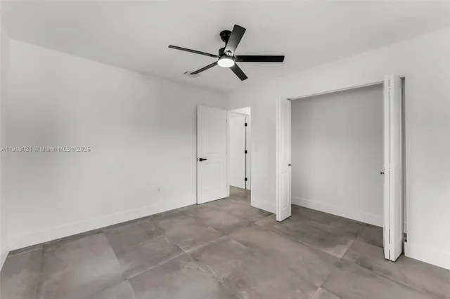 a view of empty room