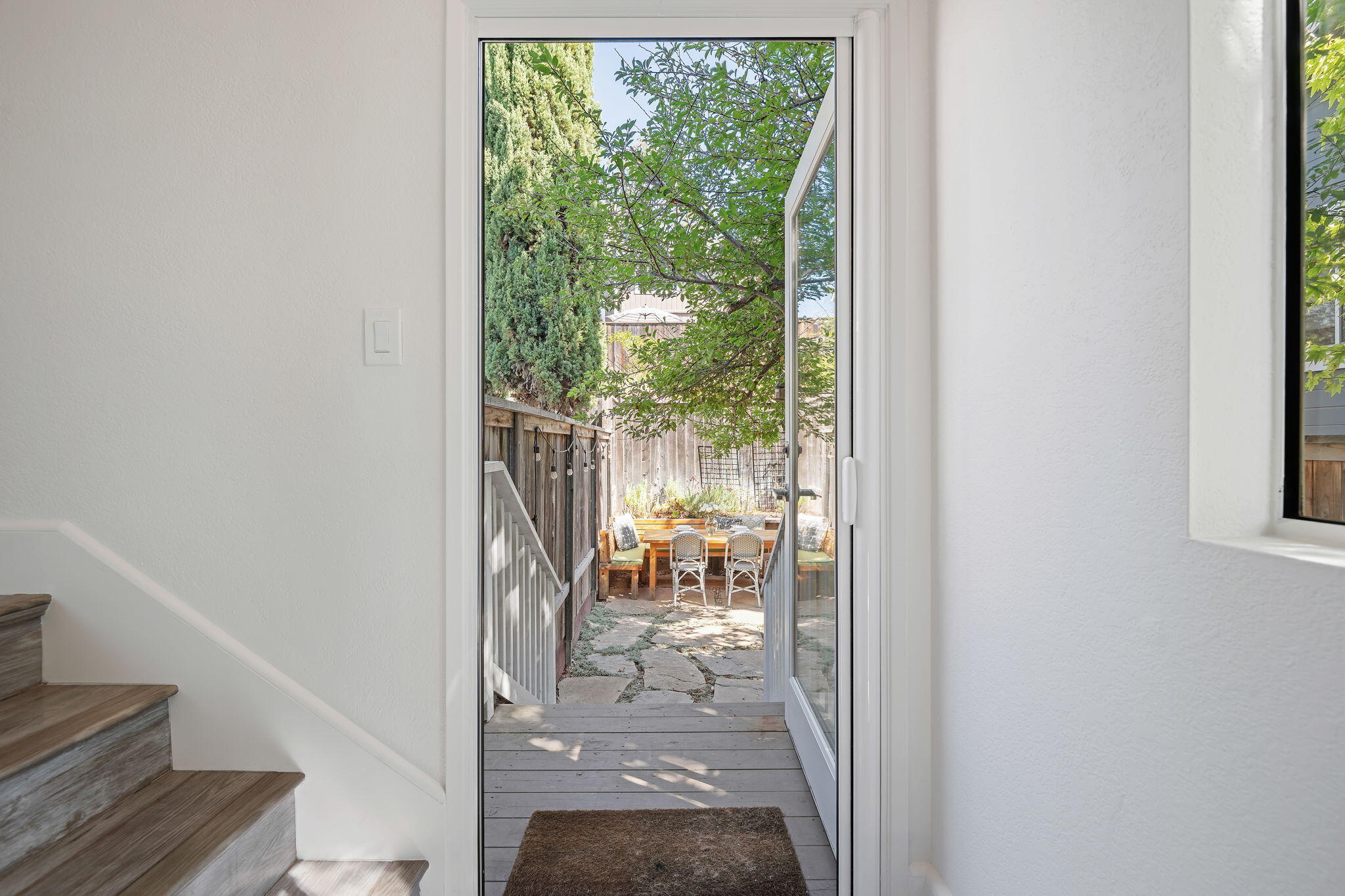 4018 Primavera Road, Unit A Santa Barbara, CA 93110 - Photo 20 of 29 Patio Exit