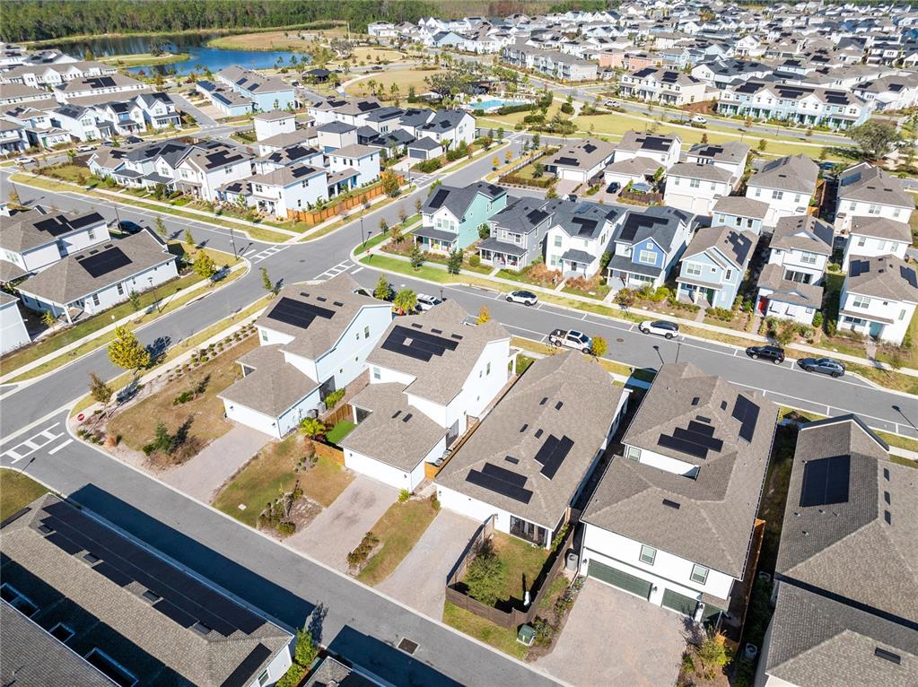 6528 Rover Way St. Cloud, FL 34771 - Photo 20 of 26 an aerial view of a city with lots of residential buildings