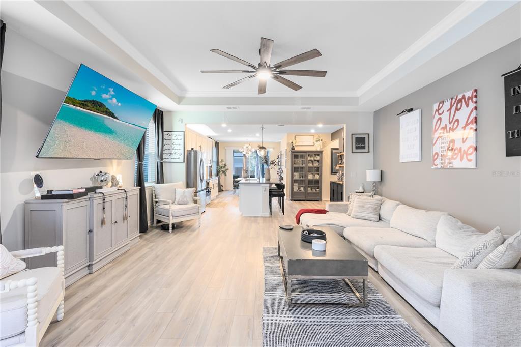 6528 Rover Way St. Cloud, FL 34771 - Photo 5 of 26 a living room with furniture and a large window