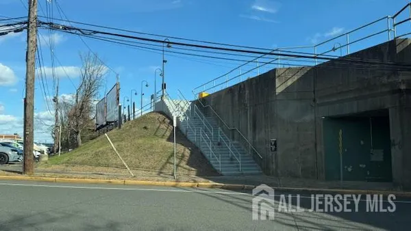 a view of a glass door