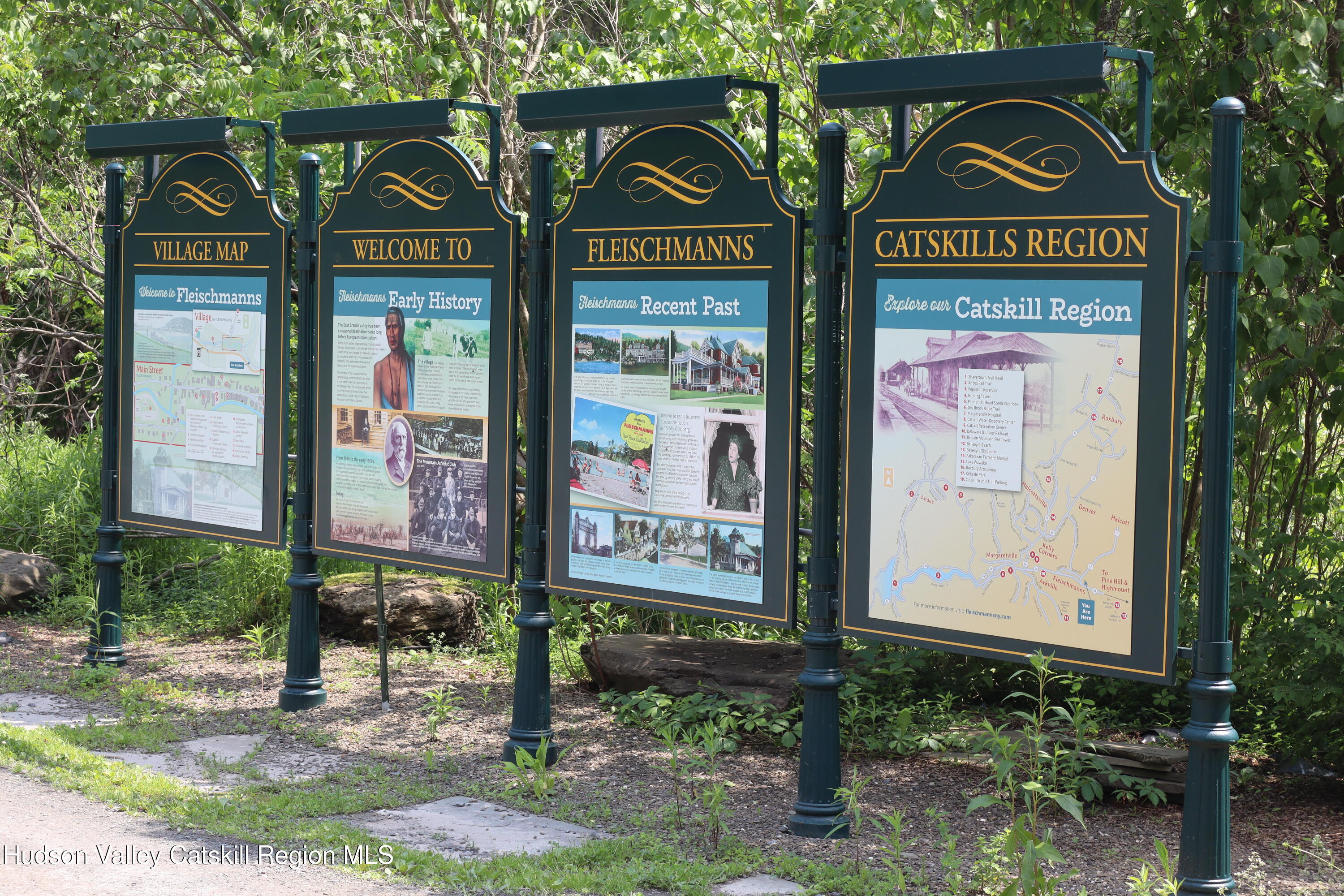 86 Old Rte 28 Fleischmanns, NY 12430 - Photo 9 of 12 a sign on the side of a building