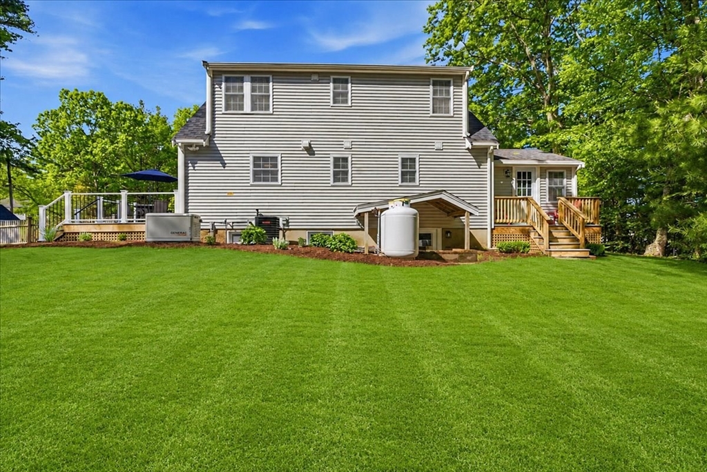 16 Churchill Road Plympton, MA 02367 - Photo 36 of 42 a view of a house with a backyard