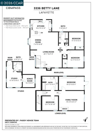 $1,100,000 | 3336 Betty Lane, Lafayette, CA 94549
