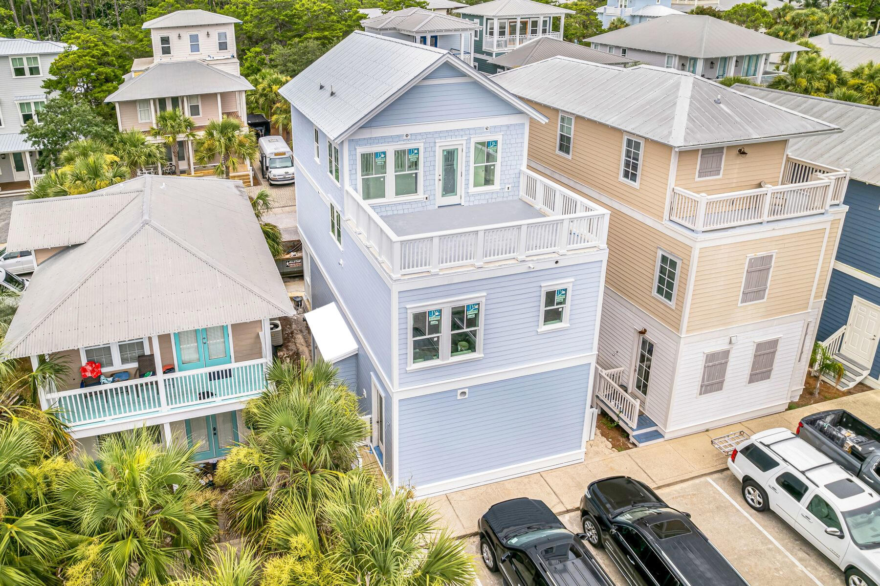 163 Beach Bike Way Inlet Beach Inlet Beach, FL 32461 - Photo 2 of 32 a view of multiple houses with a street