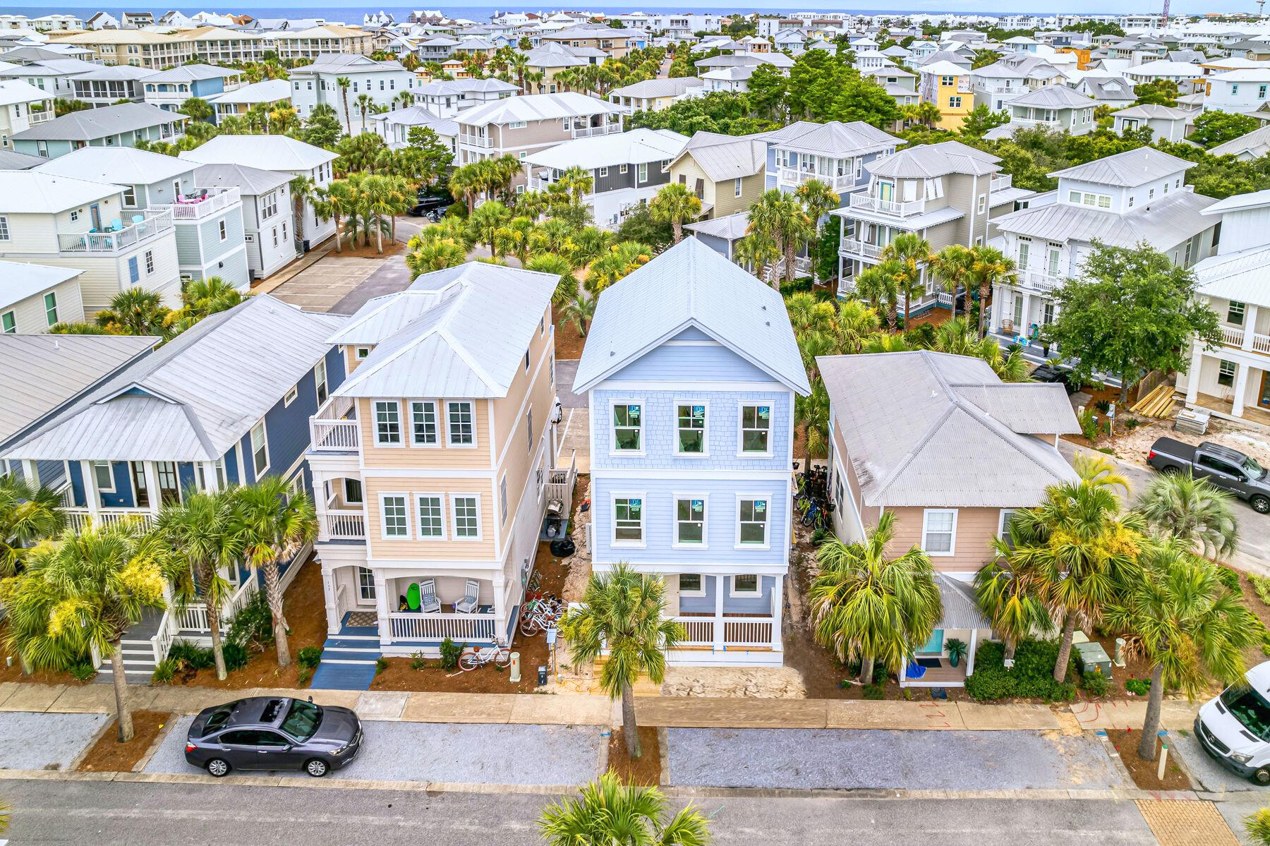 163 Beach Bike Way Inlet Beach Inlet Beach, FL 32461 - Photo 21 of 32 an aerial view of multiple houses