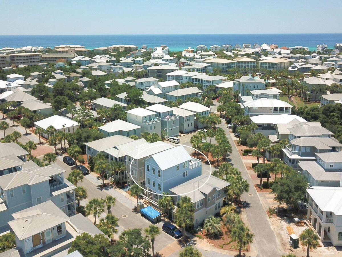 163 Beach Bike Way Inlet Beach Inlet Beach, FL 32461 - Photo 22 of 32 an aerial view of residential houses with outdoor space