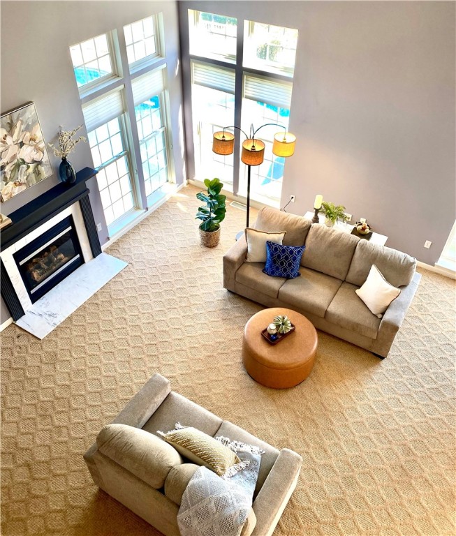 2 Hamilton Road Perinton, NY 14450 - Photo 6 of 39 Family Room from Hallway above.