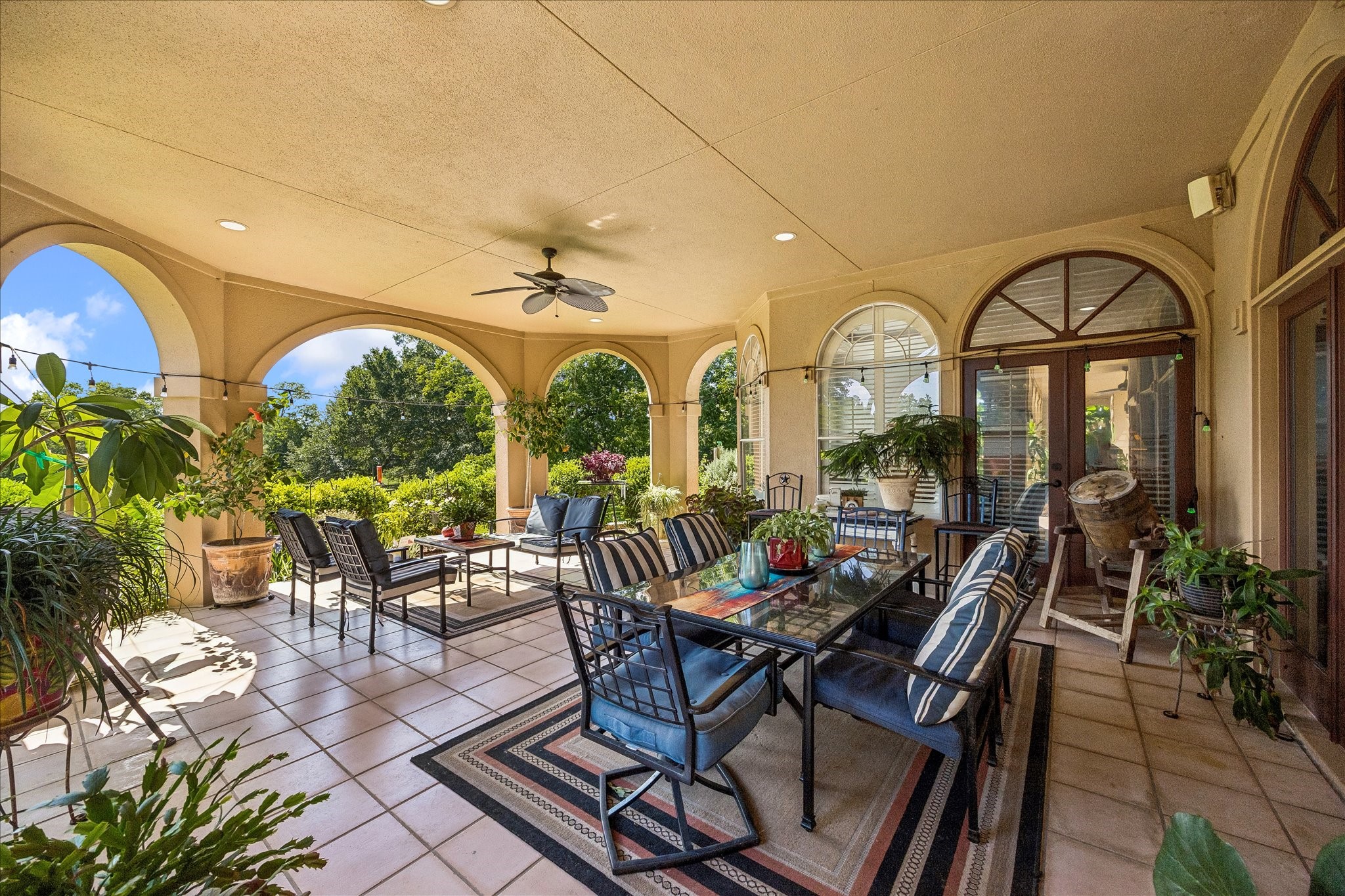 Expansive veranda with sweeping property views—an absolute dream for outdoor entertaining.