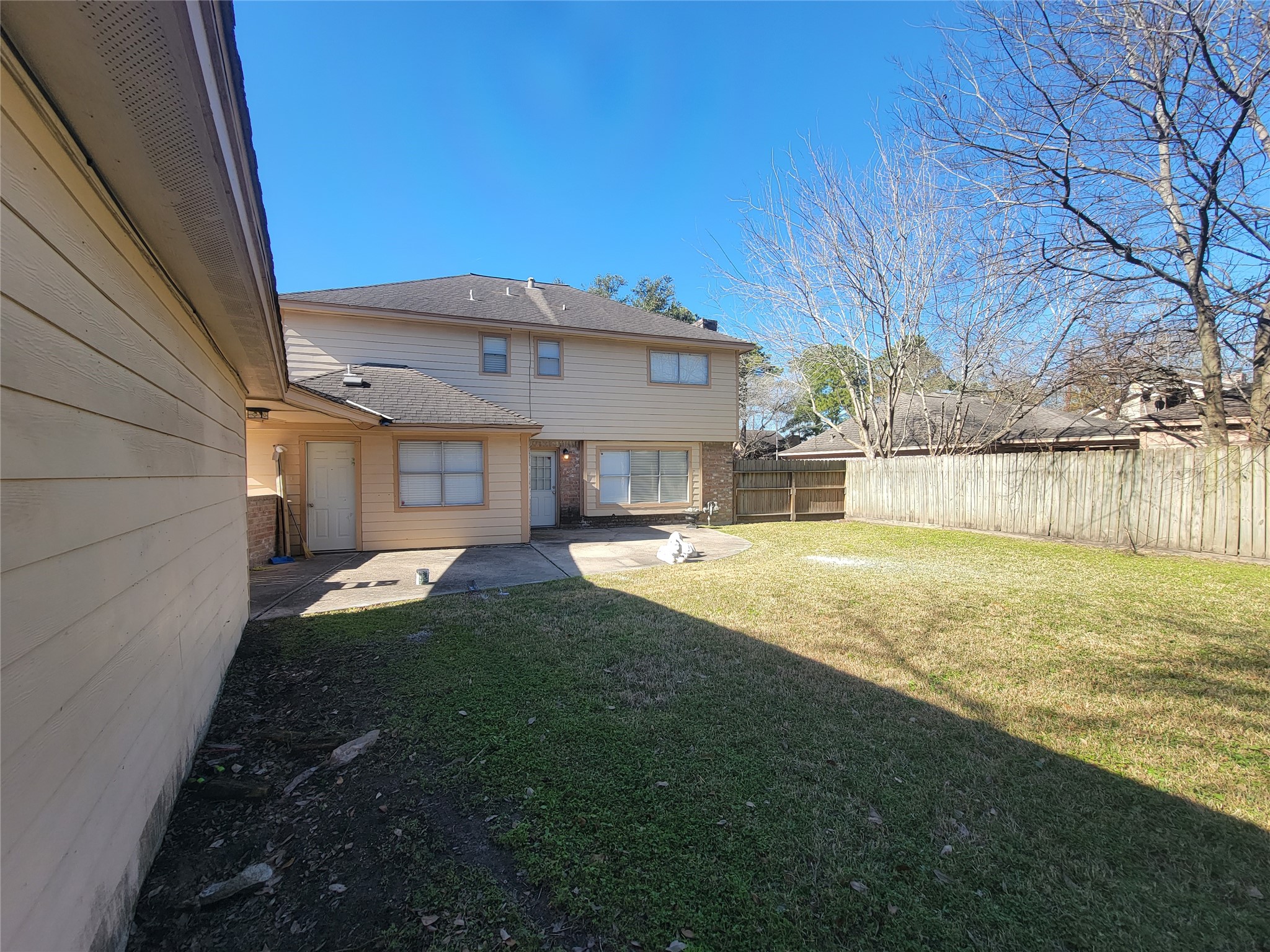 4015 Chapel Square Drive Spring, TX 77388 - Photo 26 of 27 Enjoy the expansive backyard, perfect for outdoor activities and relaxation.