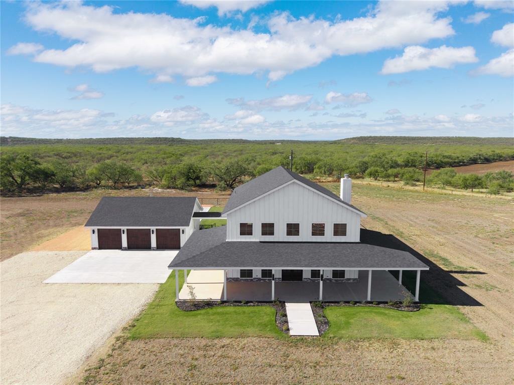 13808 Highway 206 Coleman, TX 76834 - Photo 9 of 40 aerial view of a house with a big yard