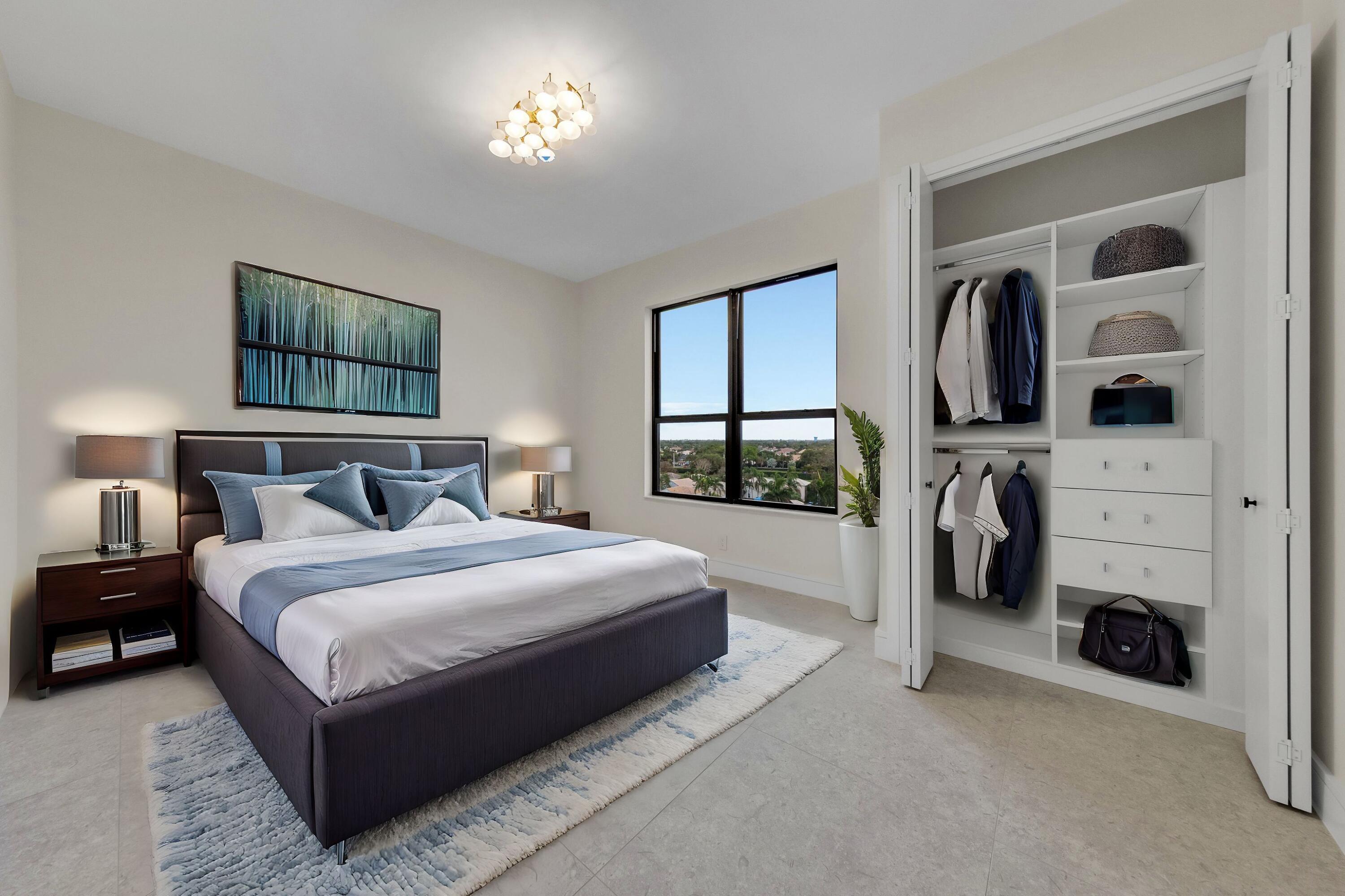 7351 Promenade Drive, Unit 801F Boca Raton, FL 33433 - Photo 36 of 47 Virtual Staged 0 Guest BR 2